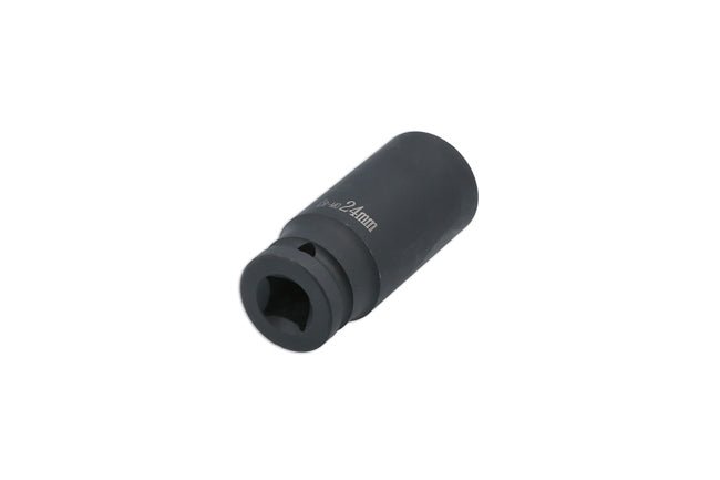Laser Tools 8105 Deep Impact Socket 1/2"D 24mm Bi-Hex - for VW Group Laser Tools