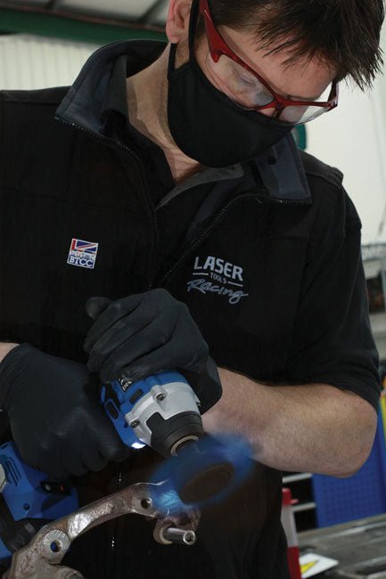 Laser Tools 8133 Nylon Abrasive Filament Brush Set Laser Tools