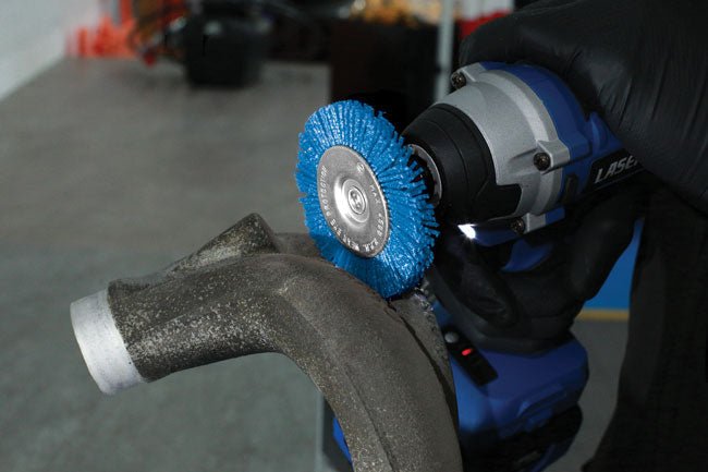 Laser Tools 8133 Nylon Abrasive Filament Brush Set Laser Tools