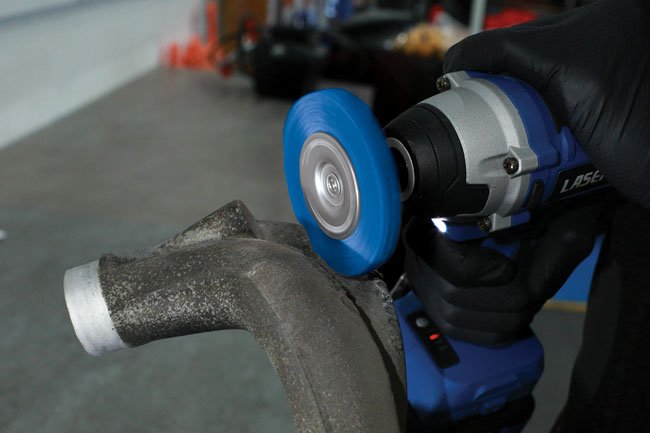 Laser Tools 8133 Nylon Abrasive Filament Brush Set Laser Tools