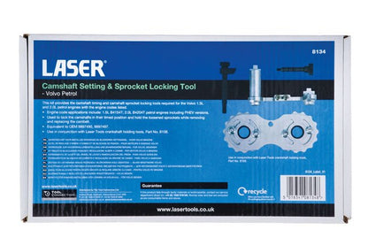 Laser Tools 8134 Camshaft Setting & Sprocket Locking Tool - for Volvo Petrol Laser Tools