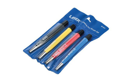 Laser Tools 8141 Abrasive Pen Brush Set 4pc Laser Tools