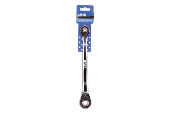 Laser Tools 8143 Ratchet Ring Spanner 8-in-1 Laser Tools