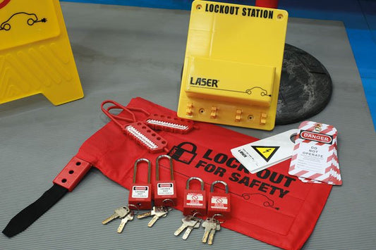 Laser Tools 8153 Combined Lockout Station Kit Laser Tools