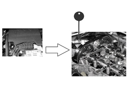 Laser Tools 8207 Timing Belt Checking Gauge - for PSA Laser Tools