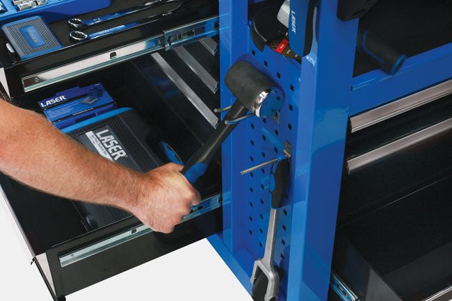 Laser Tools 8208 Roller Cabinet - 10 Drawer Laser Tools