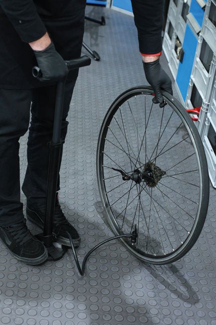 Laser Tools 8220 LTR Steel Floor Pump Laser Tools