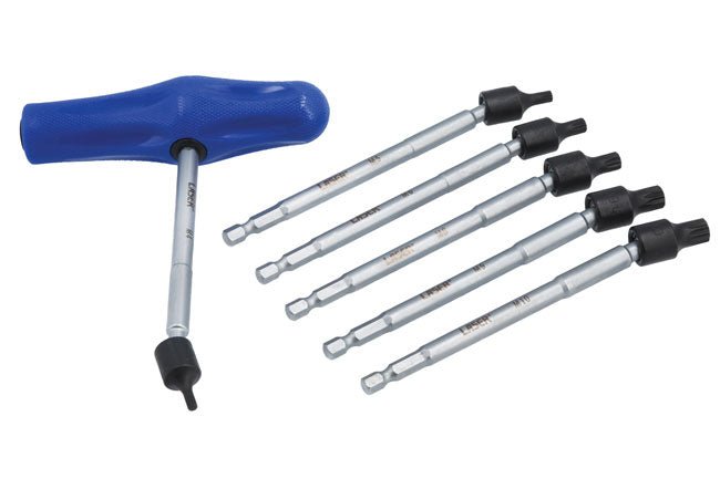 Laser Tools 8225 Universal Joint Spline Bit Set 6pc Laser Tools