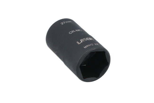 Laser Tools 8227 Double Ended Damaged Wheel Nut Socket 27 x 27.5mm Laser Tools