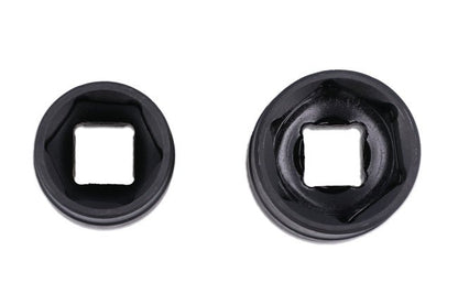 Laser Tools 8228 Double Ended Damaged Wheel Nut Socket Set 2pc Laser Tools