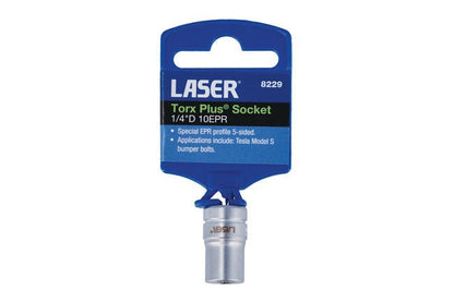 Laser Tools 8229 Torx PlusÂ® Socket 1/4"D 10EPR Laser Tools