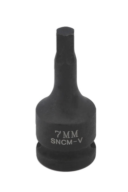 Laser Tools 8233 Impact Socket Bit 1/2"D 7mm Laser Tools