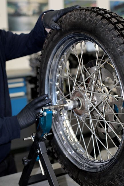 Laser Tools 8236 Motorcycle Wheel Balancer & Alignment Stand Laser Tools