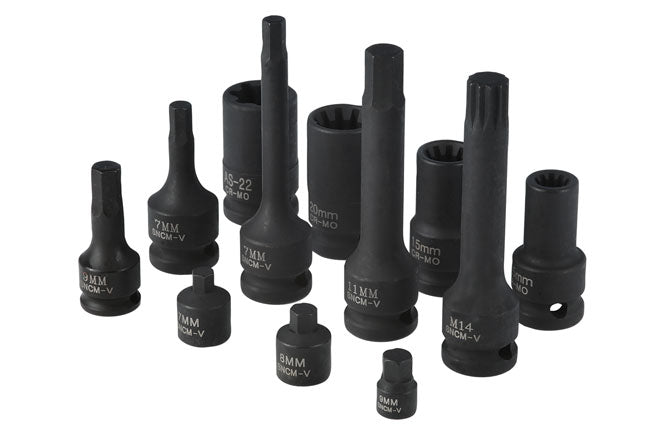 Laser Tools 8237 German Vehicle Brake Caliper Set 12pc Laser Tools