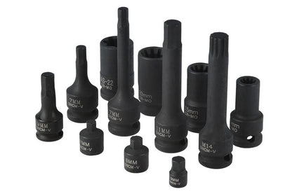 Laser Tools 8237 German Vehicle Brake Caliper Set 12pc Laser Tools