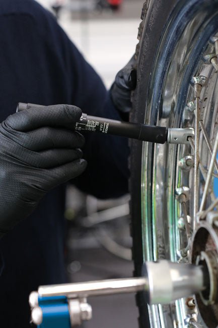 Laser Tools 8241 Motorcycle Spoke Wrench Set with Torque Wrench Laser Tools