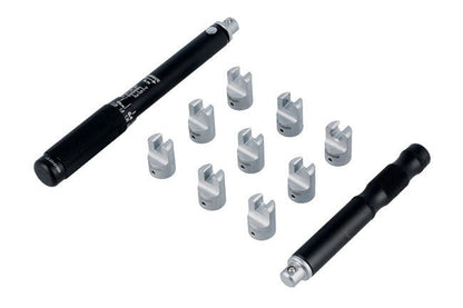 Laser Tools 8241 Motorcycle Spoke Wrench Set with Torque Wrench Laser Tools