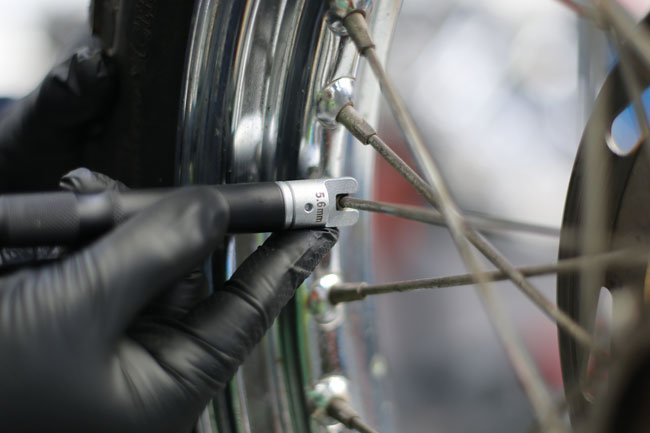 Laser Tools 8241 Motorcycle Spoke Wrench Set with Torque Wrench Laser Tools