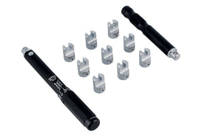 Laser Tools 8241 Motorcycle Spoke Wrench Set with Torque Wrench Laser Tools