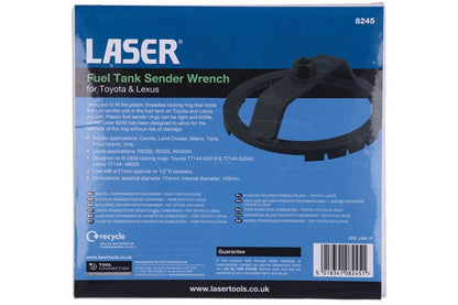 Laser Tools 8245 Fuel Tank Sender Wrench - for Toyota & Lexus Laser Tools