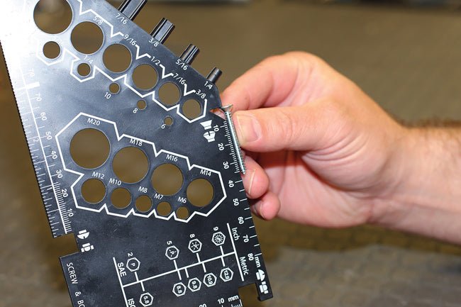 Laser Tools 8251 Nut, Bolt & Screw Measuring Gauge Laser Tools