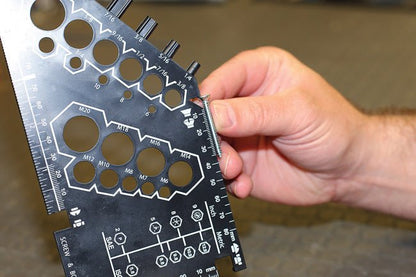 Laser Tools 8251 Nut, Bolt & Screw Measuring Gauge Laser Tools