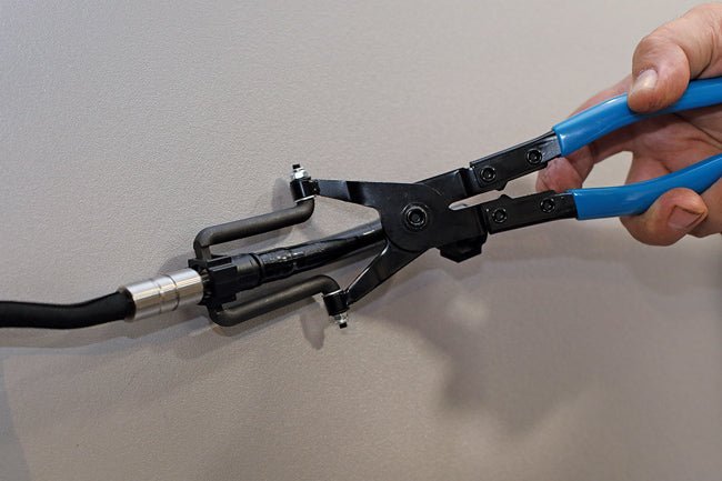 Laser Tools 8259 Fuel Line Pliers, Swivel Jaws Laser Tools