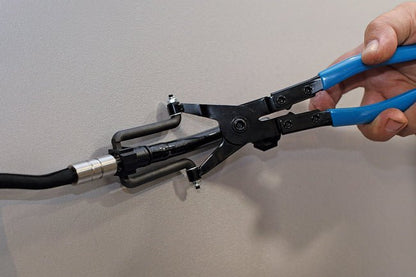 Laser Tools 8259 Fuel Line Pliers, Swivel Jaws Laser Tools