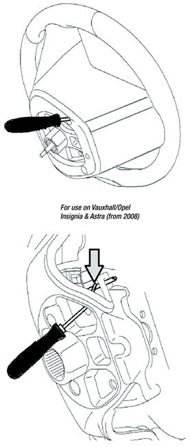 Laser Tools 8265 Airbag Removal Set 12pc Laser Tools