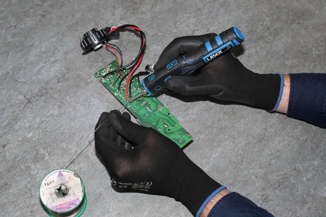 Laser Tools 8273 Cordless Rechargeable Soldering Iron Laser Tools