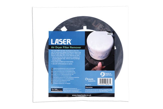 Laser Tools 8287 Air Dryer Filter Remover Laser Tools