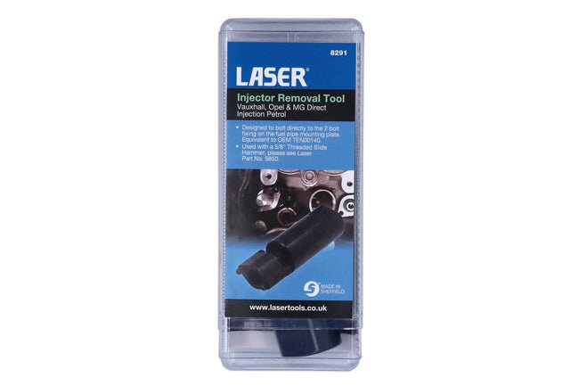 Laser Tools 8291 Injector Removal Tool - for Vauxhall, Opel & MG Direct Injection Petrol Laser Tools
