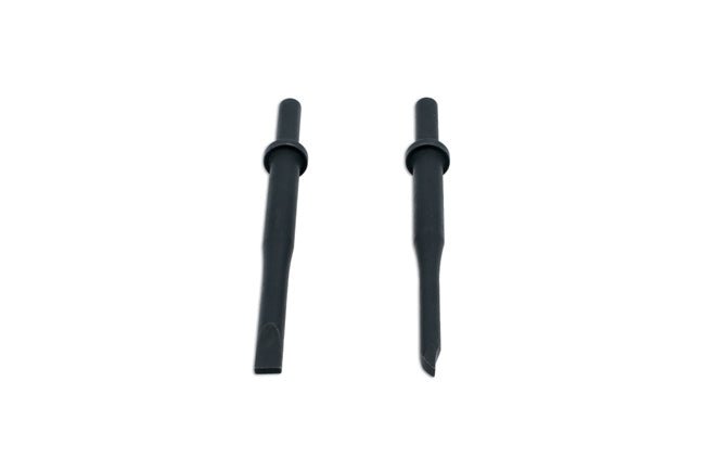 Laser Tools 8307 Axle Staked Nut Air Chisel Punch Set 2pc Laser Tools