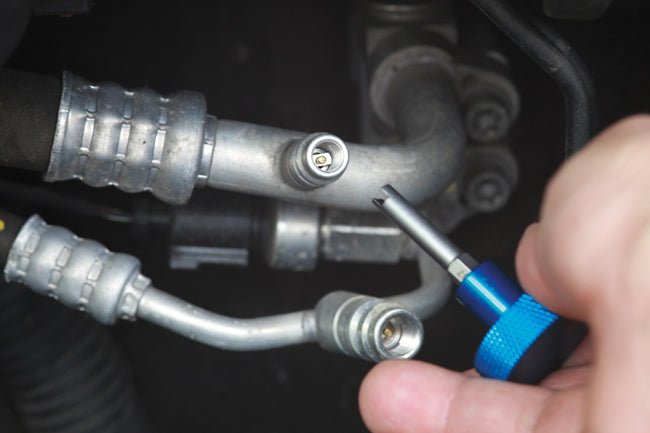 Laser Tools 8310 Air Conditioning Valve Core Tool Set 4pc Laser Tools