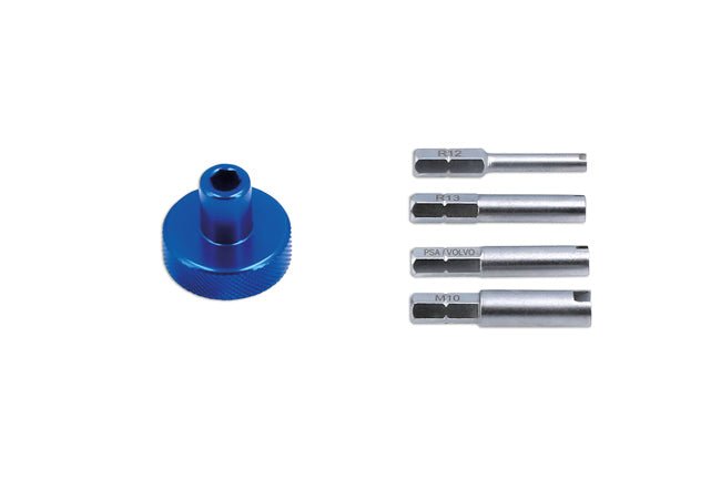 Laser Tools 8310 Air Conditioning Valve Core Tool Set 4pc Laser Tools