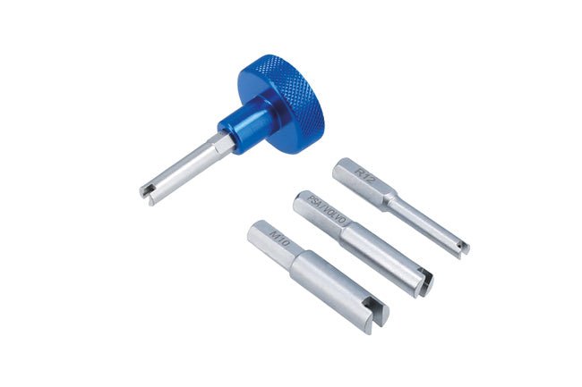 Laser Tools 8310 Air Conditioning Valve Core Tool Set 4pc Laser Tools