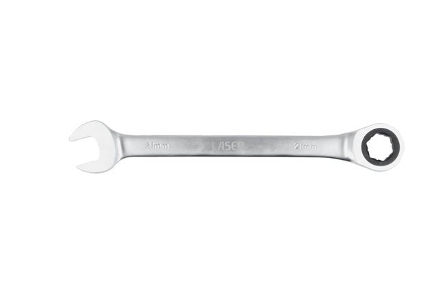 Laser Tools 8312 Ratchet Combination Spanner 21mm Laser Tools