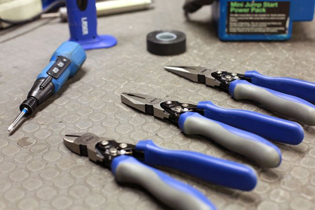 Laser Tools 8326 High Leverage Long Nose Pliers 230mm Laser Tools