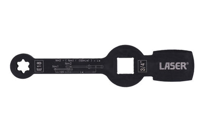 Laser Tools 8341 HGV Brake Caliper Wrench E18 Laser Tools