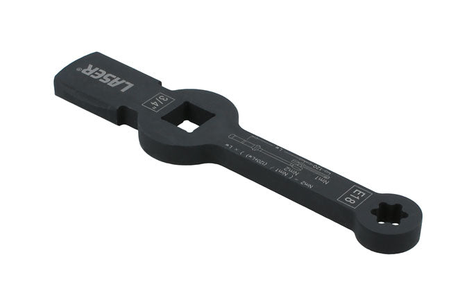 Laser Tools 8341 HGV Brake Caliper Wrench E18 Laser Tools