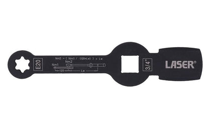 Laser Tools 8342 HGV Brake Caliper Wrench E20 Laser Tools