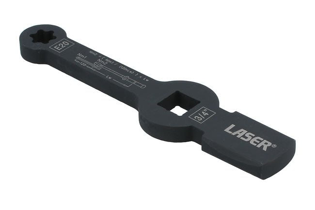 Laser Tools 8342 HGV Brake Caliper Wrench E20 Laser Tools