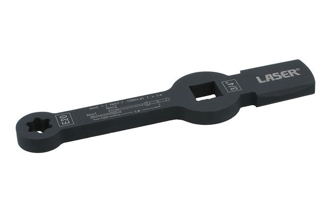 Laser Tools 8342 HGV Brake Caliper Wrench E20 Laser Tools