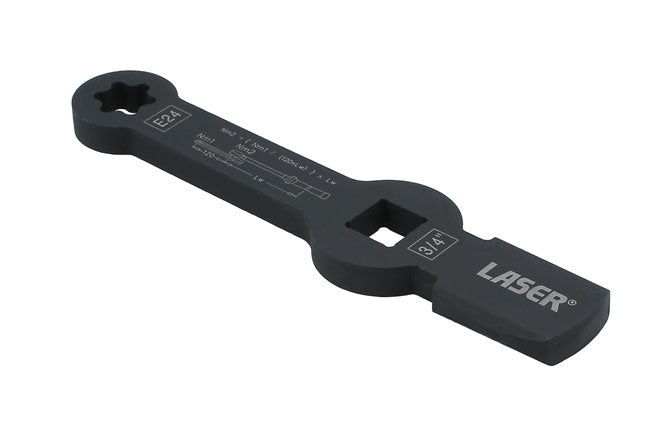 Laser Tools 8343 HGV Brake Caliper Wrench E24 Laser Tools