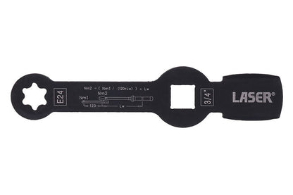 Laser Tools 8343 HGV Brake Caliper Wrench E24 Laser Tools