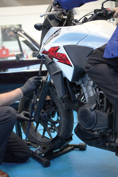 Laser Tools 8345 Folding Suspension Height Gauge - Motorcycle Laser Tools