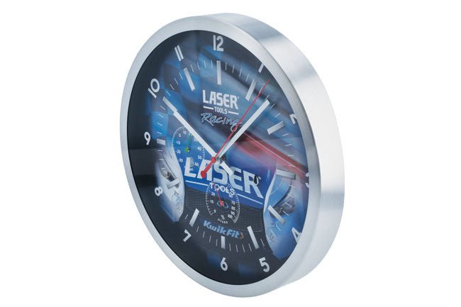 Laser Tools 8346 Laser Tools Racing Wall Clock Laser Tools