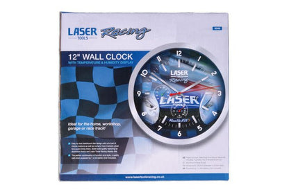 Laser Tools 8346 Laser Tools Racing Wall Clock Laser Tools