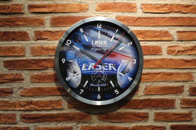 Laser Tools 8346 Laser Tools Racing Wall Clock Laser Tools