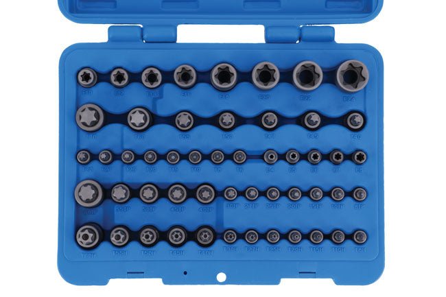 Laser Tools 8349 Master Torx Socket Set 52pc Laser Tools